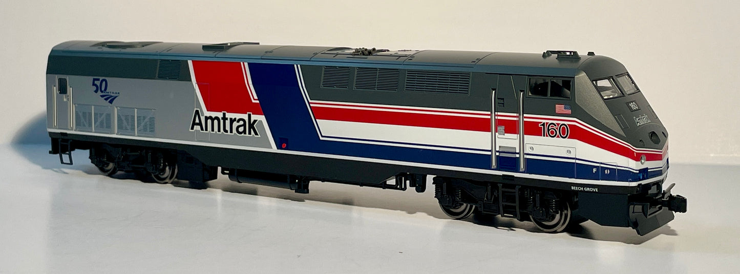 KATO KOBO SPECIAL DCC/LOK SOUND GE AMTRAK P42 PHASE III W/ 50TH ANNIVERSARY LOGO #203