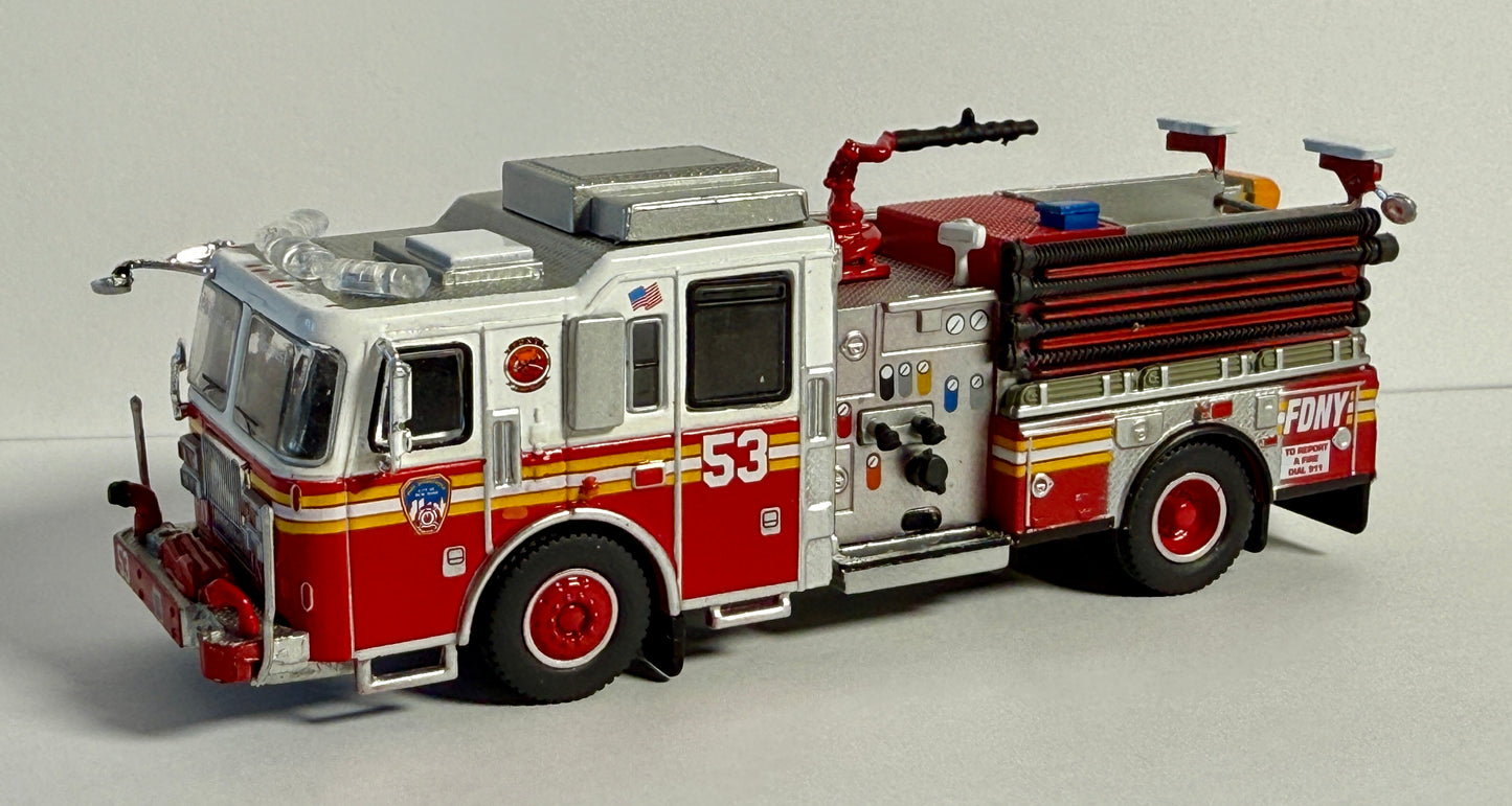 BREKINA PCX87 SEAGRAVE MARAUDER FDNY ENGINE 53 - MANHATTAN UPPER EAST SIDE