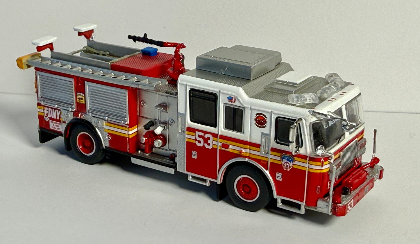 BREKINA PCX87 SEAGRAVE MARAUDER FDNY ENGINE 53 - MANHATTAN UPPER EAST SIDE