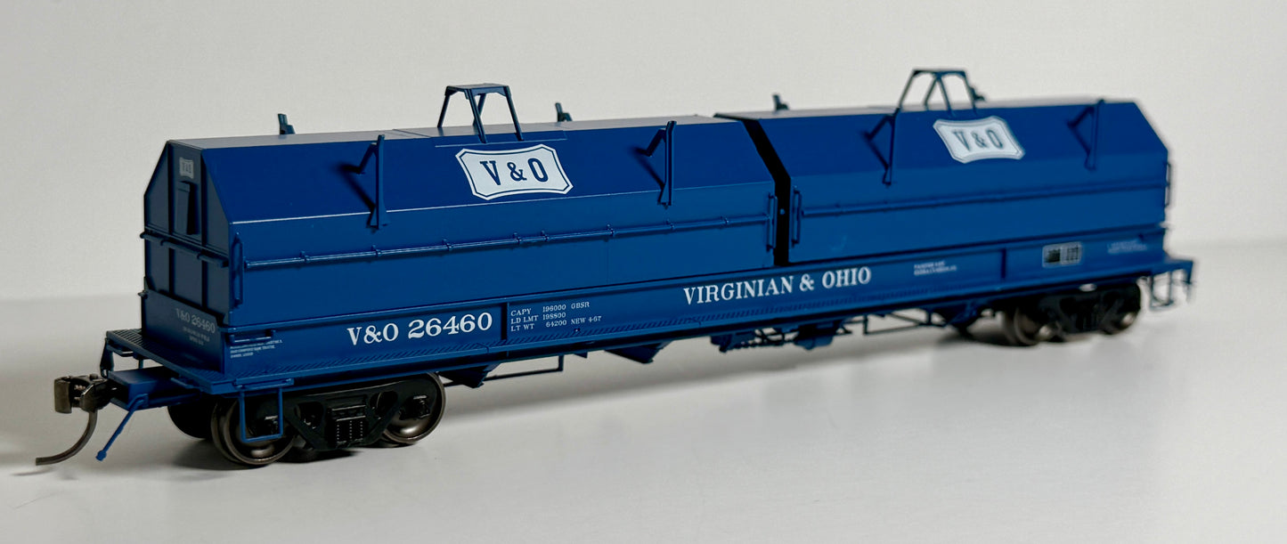 IMR (HOME SHOPS) EVANS 100 TON COIL CAR - VIRGINIAN & OHIO