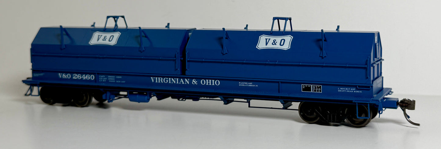 IMR (HOME SHOPS) EVANS 100 TON COIL CAR - VIRGINIAN & OHIO