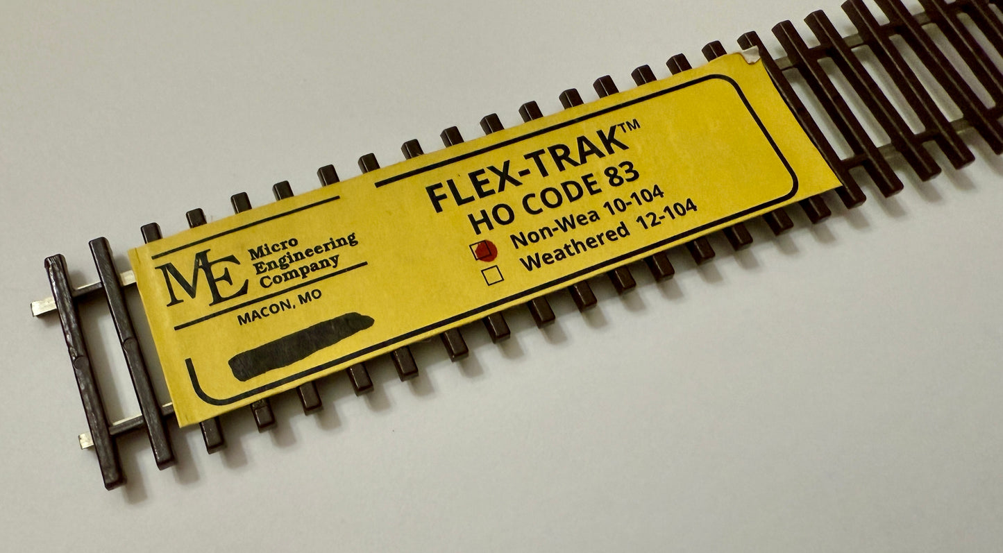 MICRO ENGINEERING CODE 83 NON WEATHERED FLEX TRACK