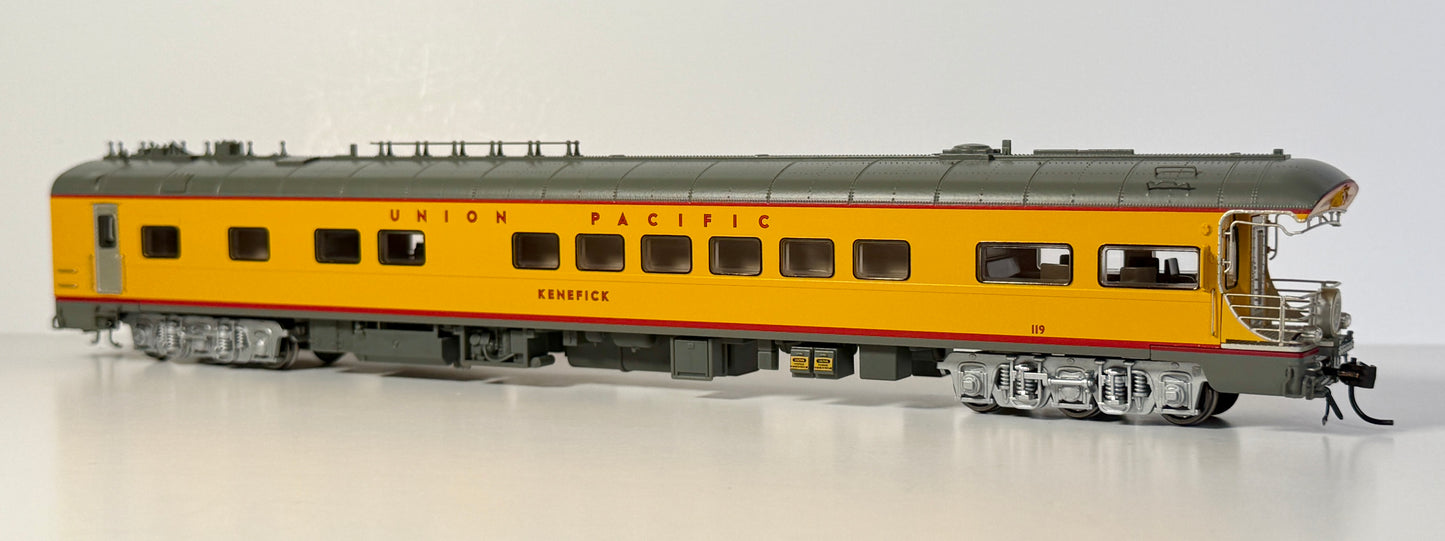 BROADWAY LIMITED UNION PACIFIC KENEFICK BUSINESS CAR #119 - GEORGE BUSH FUNERAL TRAIN DRUM HEAD
