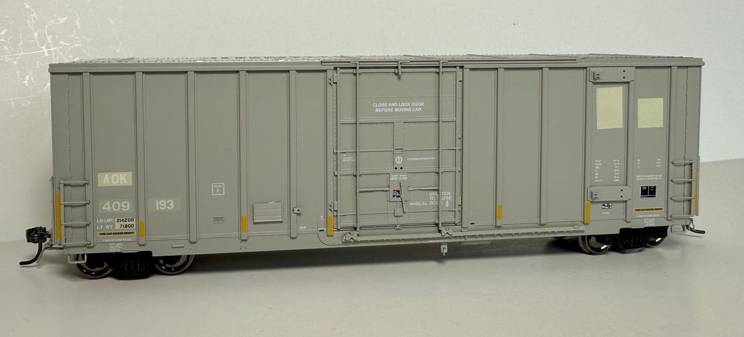 PRAIRIE SHADOWS TRINITY 50' HIGH CUBE BOXCAR - AOK