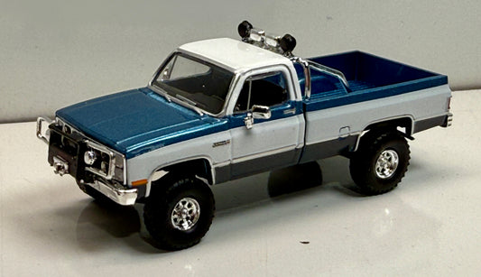 BREKINA 81 GMC SIERRA GRANDE PICK UP - BLUE/WHITE