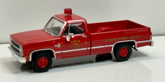 BREKINA 83 GMC CHEVY C10 PICK UP - VISTA FIRE DEPARTMENT