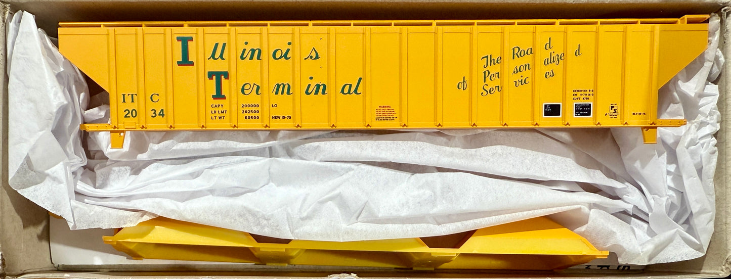 ACCURAIL PS 4750 COVERED HOPPER- ILLINOIS TERMINAL