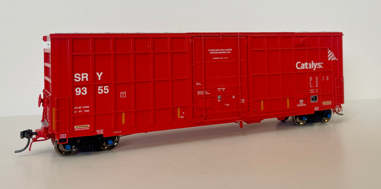 PRAIRIE SHADOWS TRINITY 50' HIGH CUBE BOXCAR - SRY CATALYST