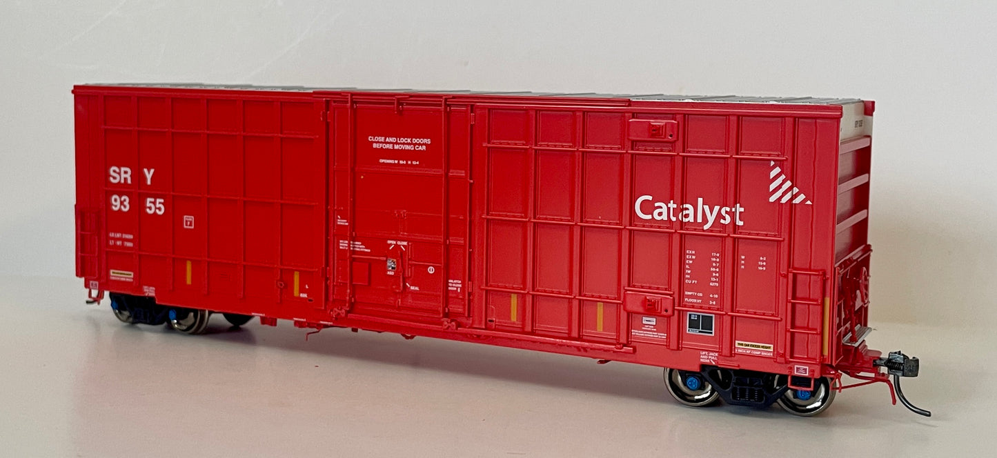 PRAIRIE SHADOWS TRINITY 50' HIGH CUBE BOXCAR - SRY CATALYST
