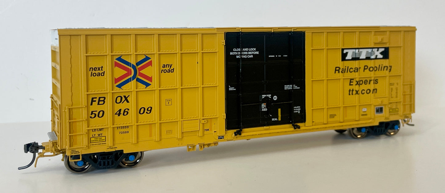 PRAIRIE SHADOWS TRINITY 50' HIGH CUBE BOXCAR - TTX