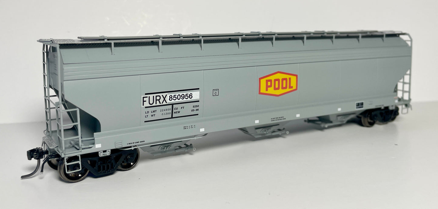 PRAIRIE SHADOWS TRENTON WORKS 5250 COVERED HOPPER - FURX POOL