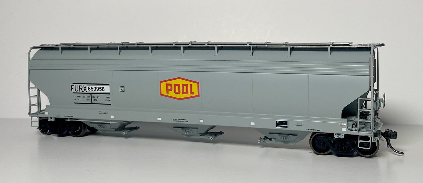 PRAIRIE SHADOWS TRENTON WORKS 5250 COVERED HOPPER - FURX POOL
