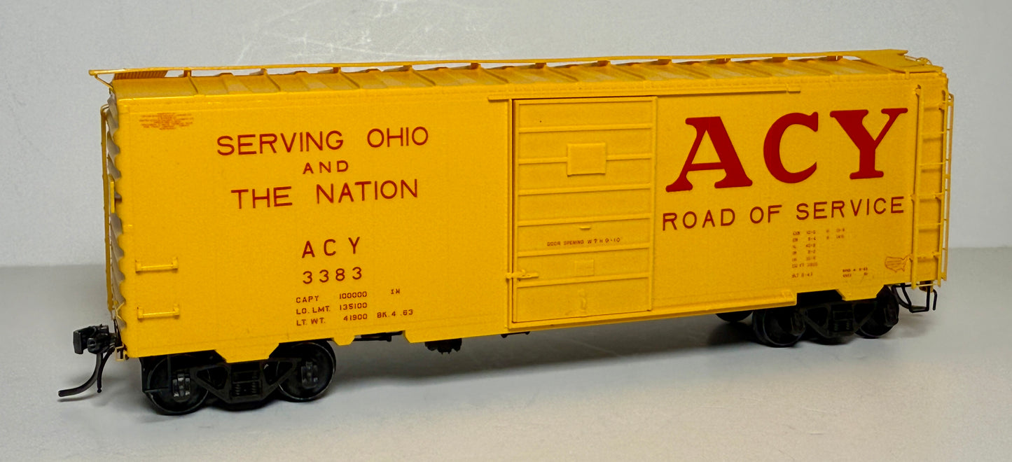 KADEE 40' PS BOXCAR AKRON CANTON & YOUNGSTOWN - #3383