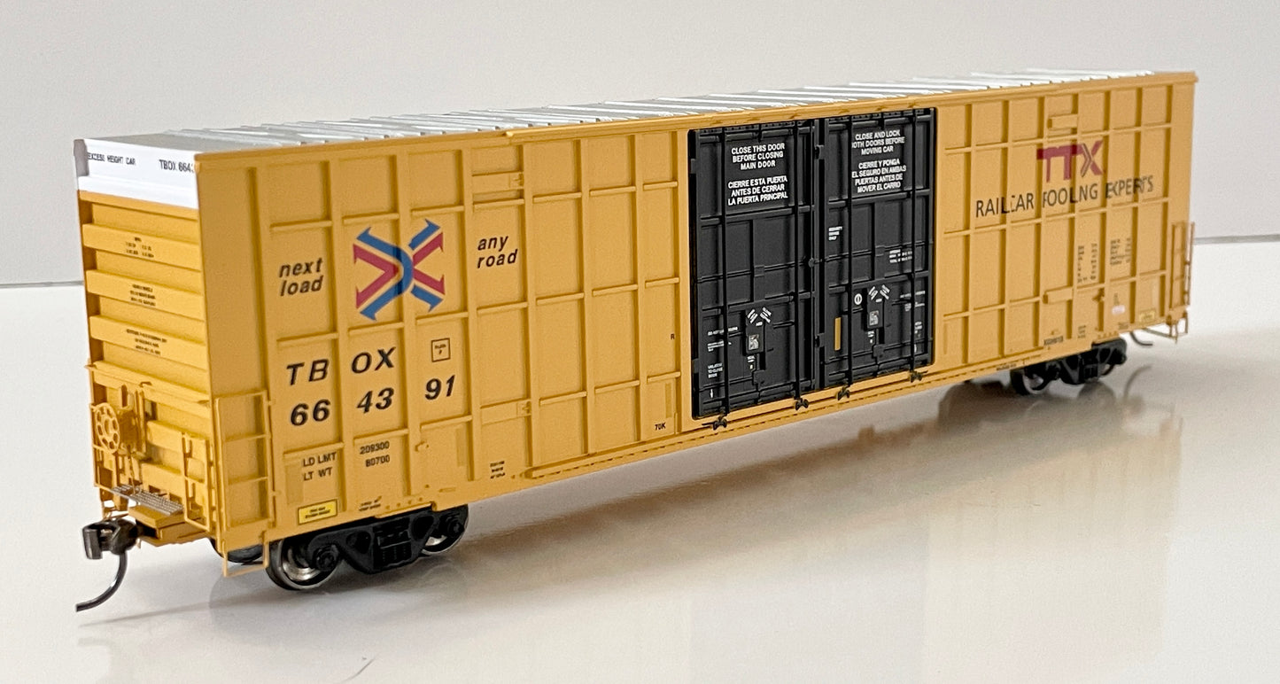 ATLAS MASTER GUNDERSON 7550 DOUBLE DOOR BOXCAR - RAILBOX TBOX