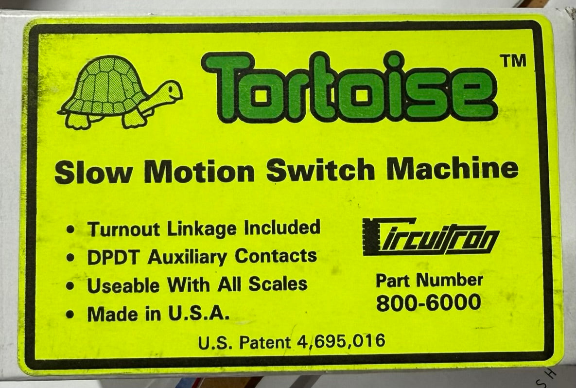 CIRCUITRON TORTOISE SWITCH MACHINE - SINGLE