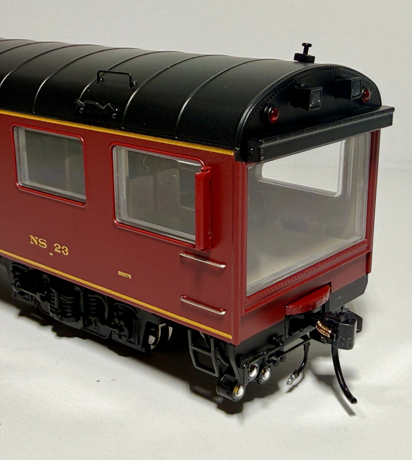 BROADWAY LIMITED TRACK INSPECTION CAR - NORFOLK SOUTHER BUENA VISTA #23