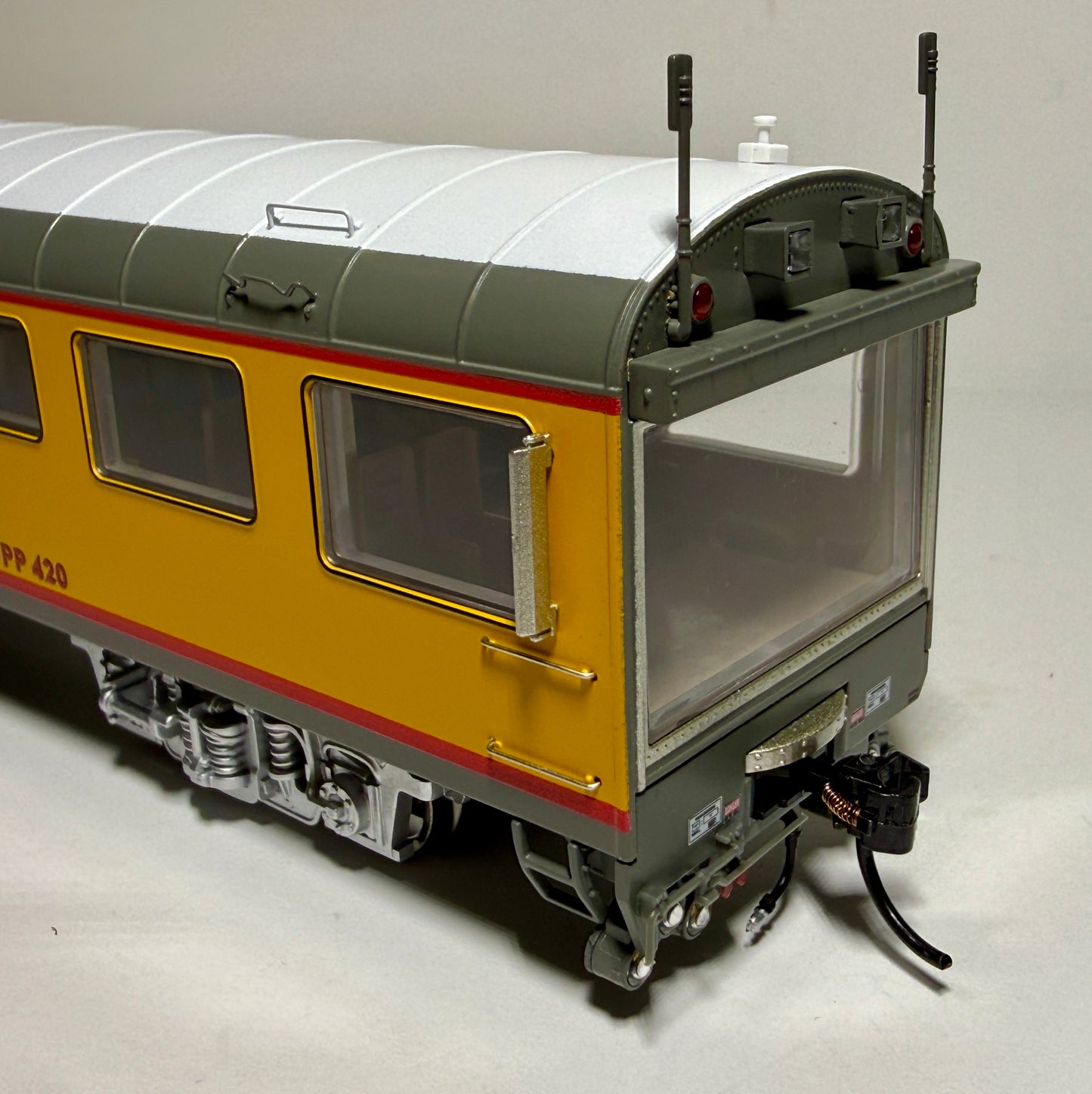 BROADWAY LIMITED TRACK INSPECTION CAR - UNION PACIFIC FOX RIVER (2006 TO PRESENT)