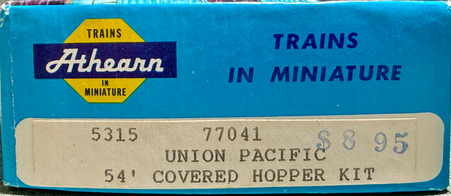 ATHEARN BLUE BOX PS COVERED HOPPER KIT - UNOIN PACIFC WITH UP HERALD #77041