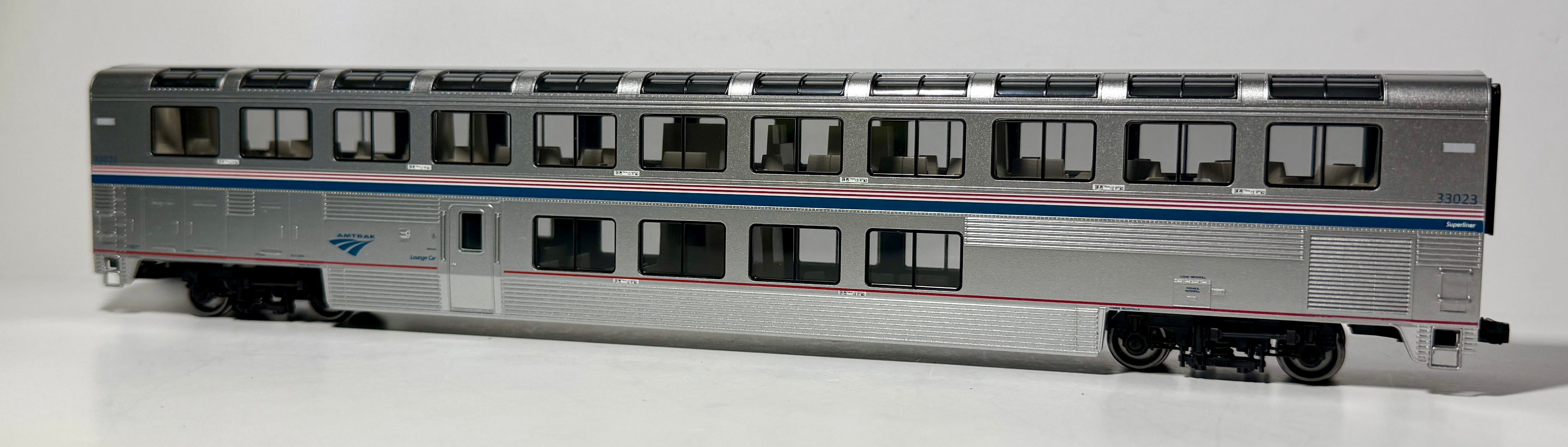 KATO AMTRAK SUPERLINER LOUNGE PHASE VI – Makin' Tracks