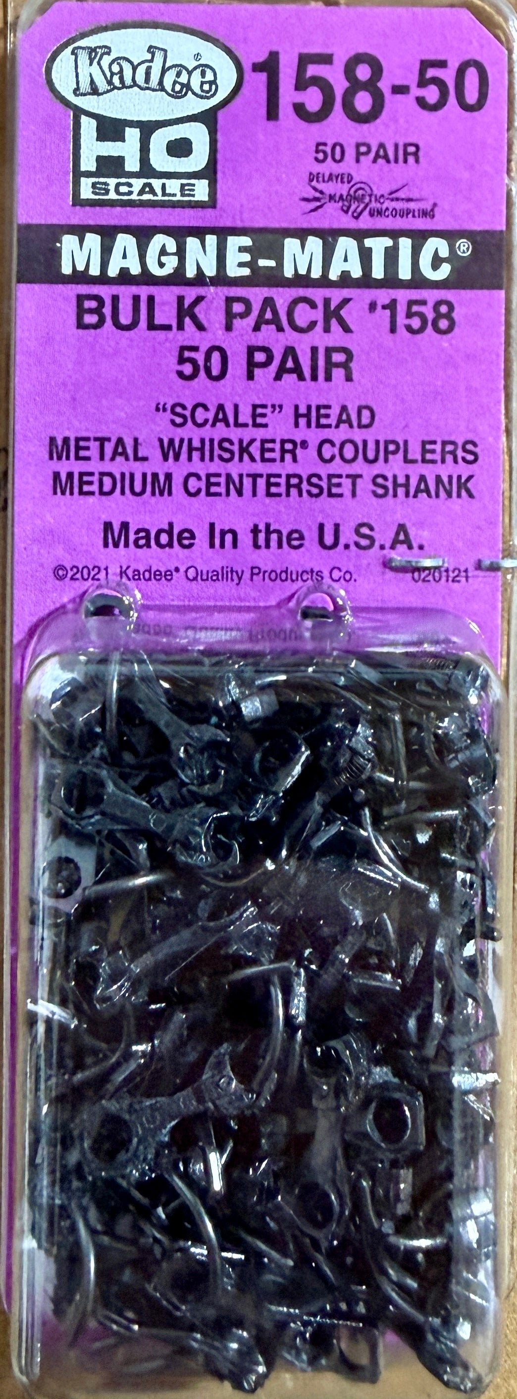 KADEE 158-50 #158 50 PAIR BULK PACK