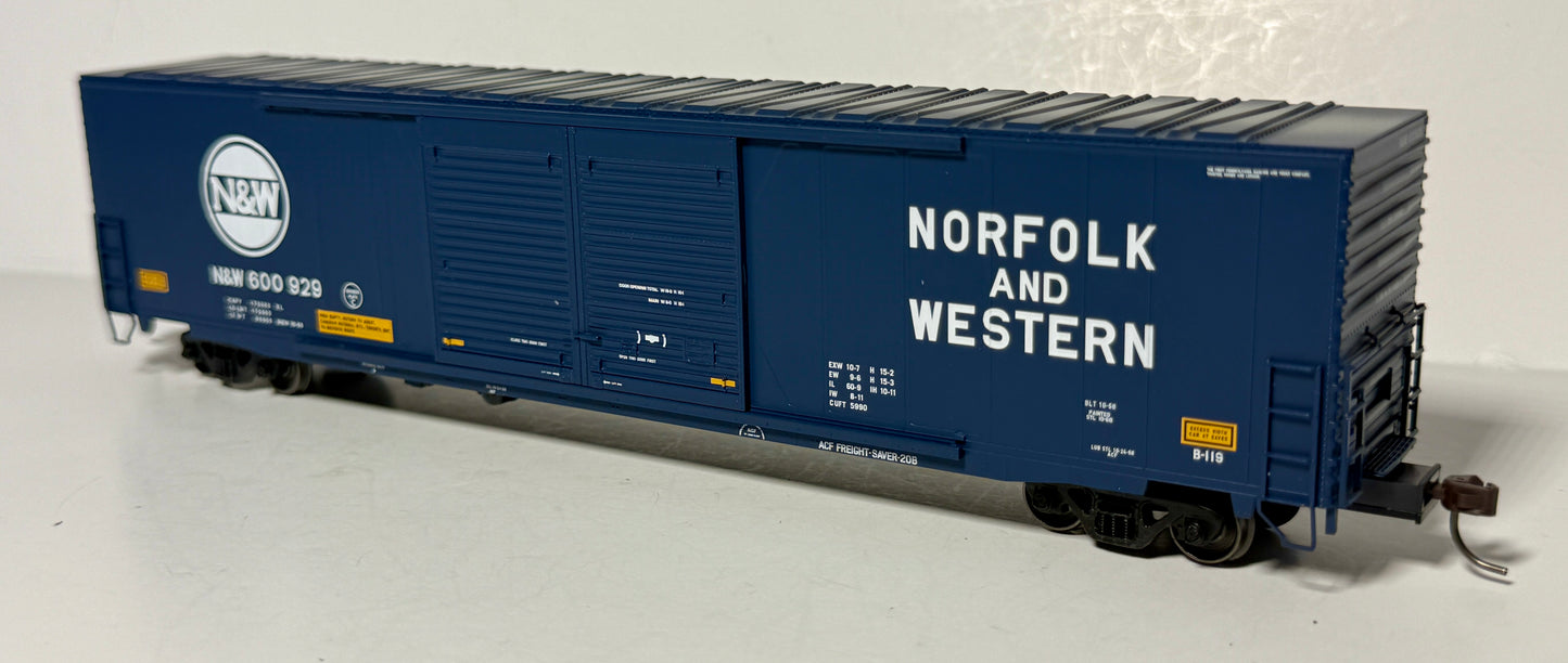 ATLAS MASTER ACF 60' AUTO PARTS BOXCAR - NORFOLK & WESTERN