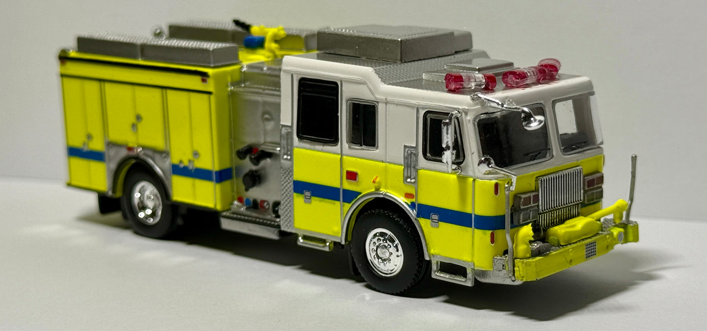 BREKINA PCX87 SEAGRAVE ATTACKER SQUAD - YELLOW/WHITE