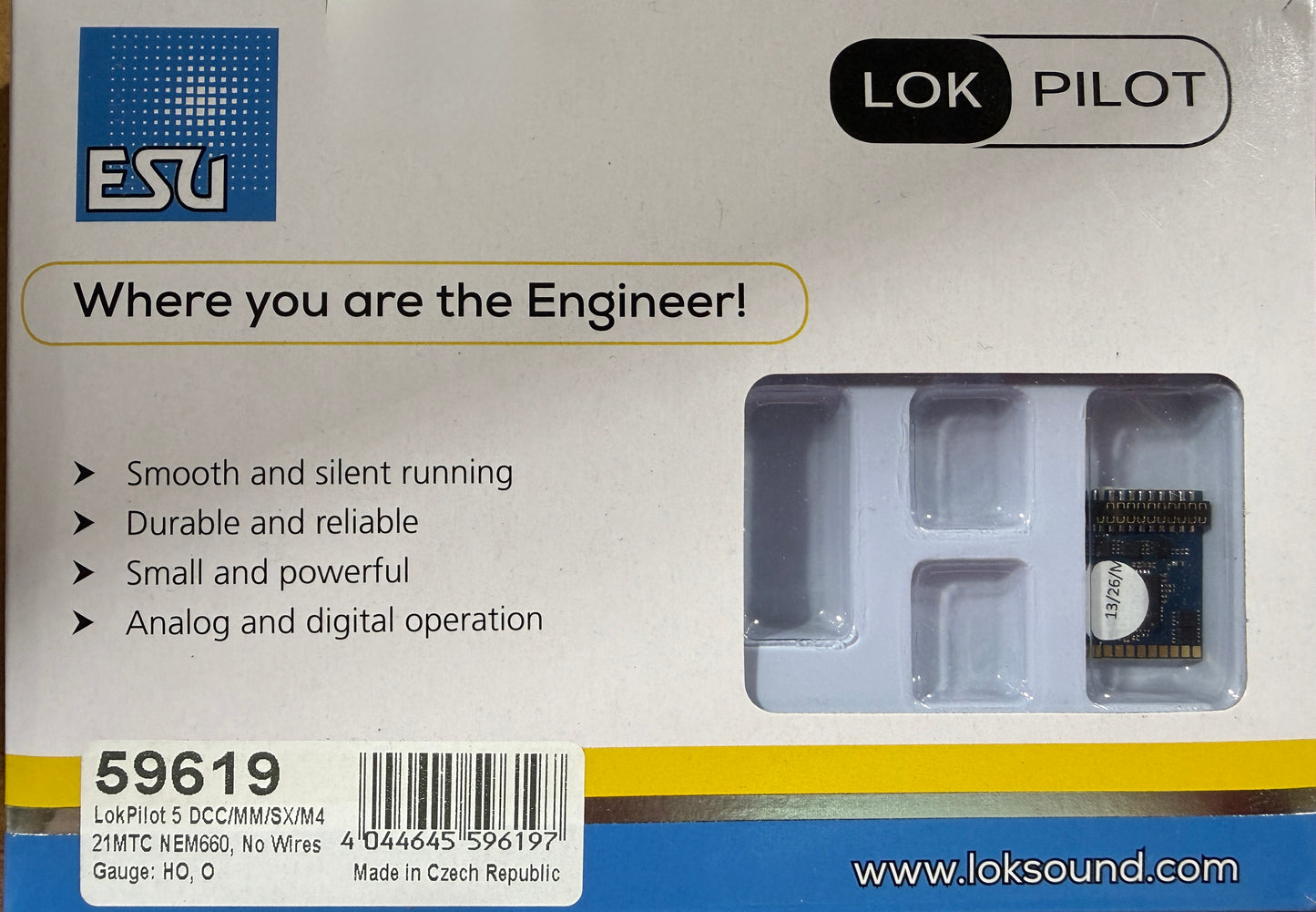 ESU - LOKPILOT 5 DCC 21 PIN DECODER 59619