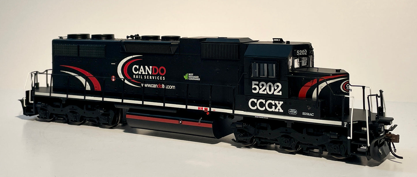 ATHEARN RTR SD38 - CANDO RAIL SERVICE DCC/SOUND EQUIPPED