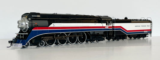 BROADWAY LIMITED SOUTHERN PACIFIC GS4 4-8-4 - AMERICAN FREEDOM TRAIN