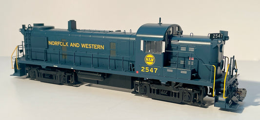 BOWSER ALCO RS-3 DCC/LOC SOUND - NORFOLK & WESTERN