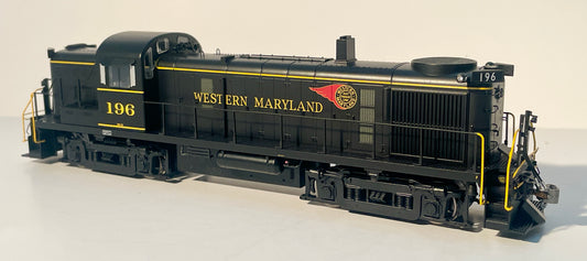 BOWSER ALCO RS-3 DCC/LOC SOUND - WESTERN MARYLAND