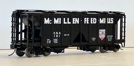 BOWSER 70 TON COVERED HOPPER- MCMILLEN FEED