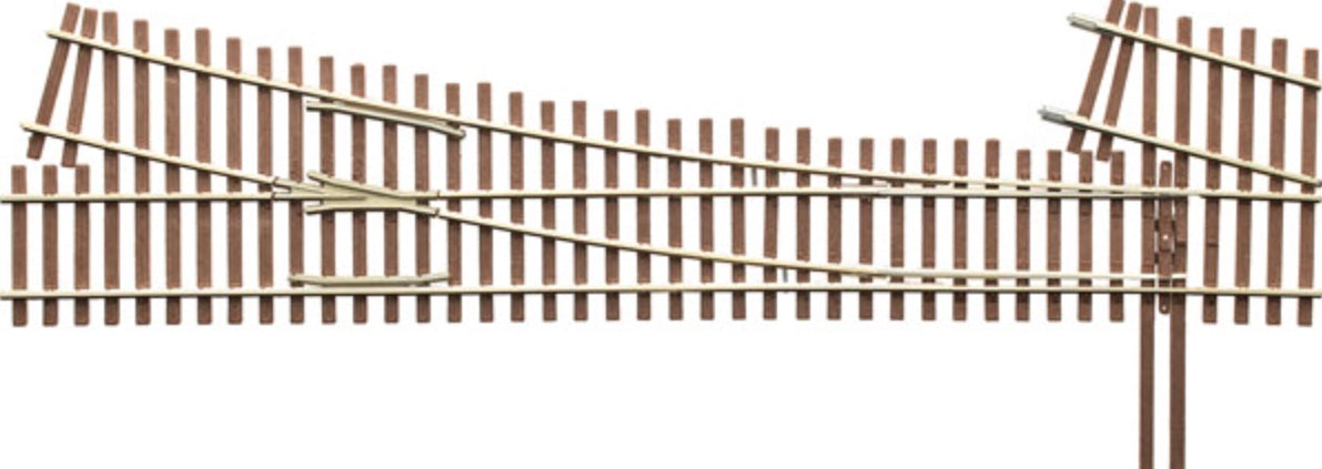 MICRO-ENGINEERING LADDER TRACK SYSTEM #5e RIGHT TURNOUT