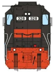 RAPIDO GP40 DC/DCC/LOK SOUND - GUILFORD (B&M)