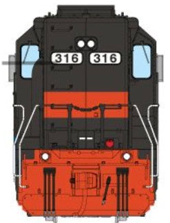 RAPIDO GP40 DC/DCC/LOK SOUND - GUILFORD (MEC)