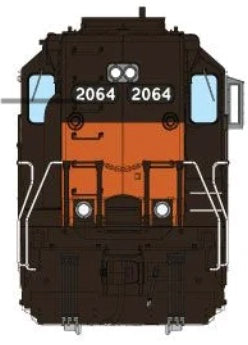 RAPIDO GP40 DC/DCC/LOK SOUND - SOO LINE