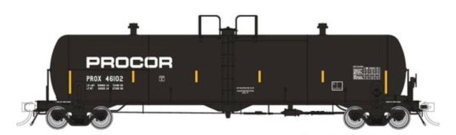 RAPIDO PROCOR GP20 TANK CAR - PROCOR LATE REPAINT