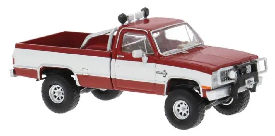 BREKINA CHEVY SILVERADO C10 PICK UP - RED/WHITE