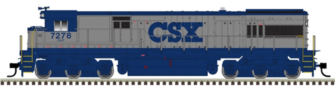 ATLAS MASTER SILVER DCC READY U30C - CSX STEALTH
