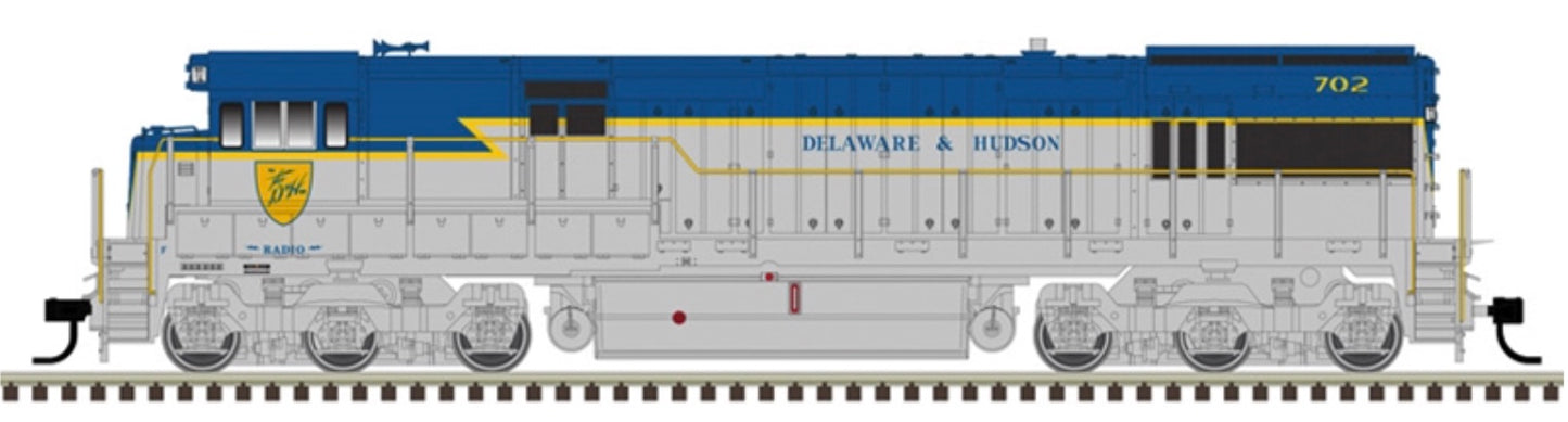 ATLAS MASTER SILVER DCC READY U30C - DELAWARE & HUDSON (AS DELIVERED)