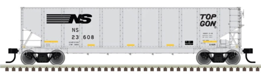 ATLAS MASTER "TOP GON" HOPPER - NORFOLK SOUTHERN G86R (WITH CONSPICUITY STRIPES)