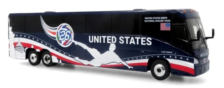 ICONIC REPLICAS MCI J4500 COACH - US NATIONAL SOCCER TEAM