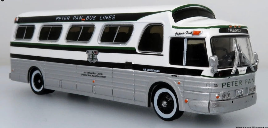 ICONIC REPLICAS 1966 GM PD4107 "BUFFALO" COACH - PETER PAN BUS LINES