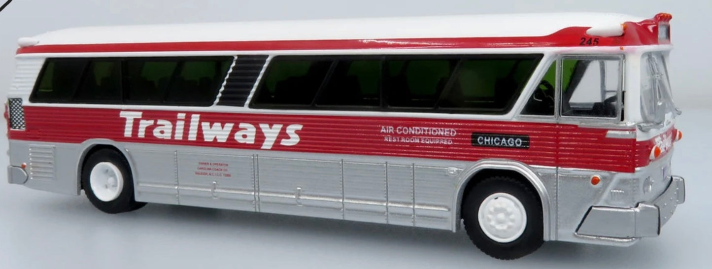 ICONIC REPLICAS 1964 MCI MC-5 COACH - TRAILWAYS