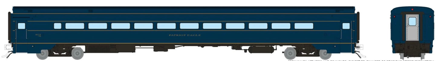 RAPIDO PS COMET I COMMUTER CAR - CSX SAFETY TRAIN #794 "PATRIOT EAGLE"