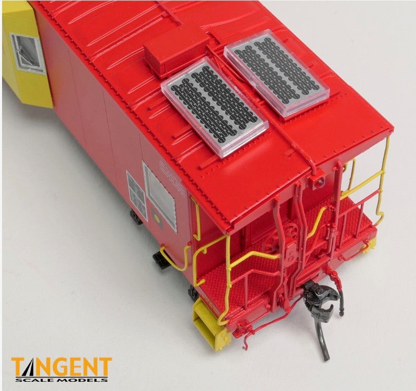 TANGENT (60613 SERIES) GANTT MANUFACTURING SOUTHERN RAILWAY BAY WINDOW CABOOSE LOCAL SERVICE 1979 REPAINT W/SOLAR FRA LIGHTS
