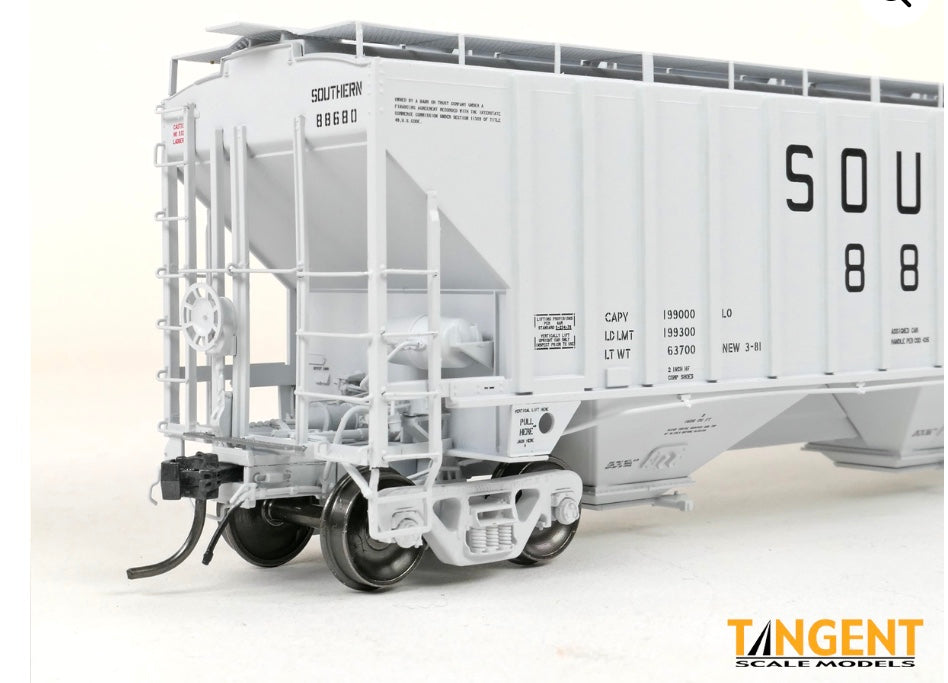 TANGENT 4750 CUFT HOPPER - SOUTHERN DELIVERY GRAY 1981