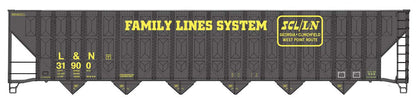 Walthers Mainline Greenville 7000 cuft Wood Chip Hopper- AN/ASAB/NS/CSX/L&N/NS/SBD/SOU - Pre-Order