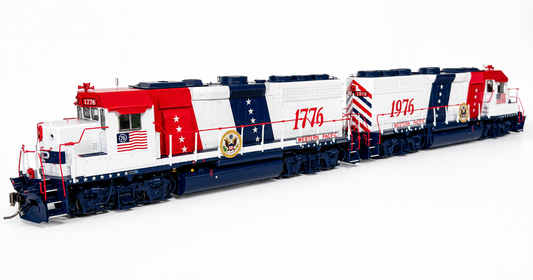 RAPIDO LIMITED EDITION WESTERN PACIFIC GP40 BICENTENIAL SET