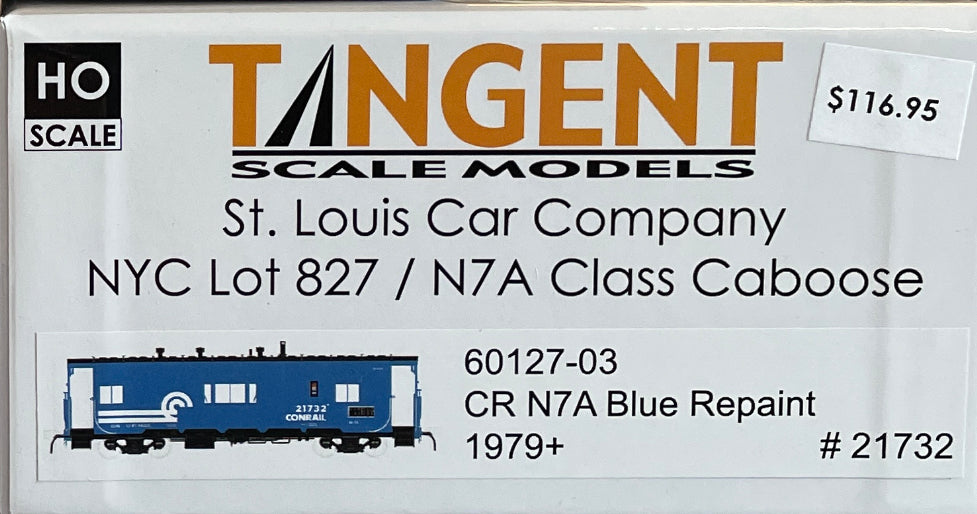 Tangent ST. LOUIS CAR COMPANY N7A CABOOSE - CONRAIL